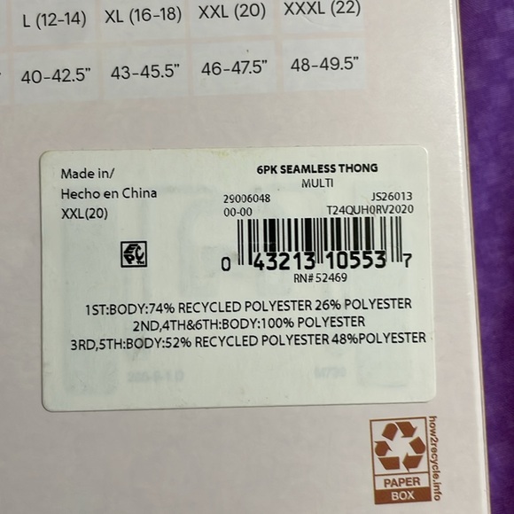 Joyspun Thongs 2 pack - Picture 3 of 4